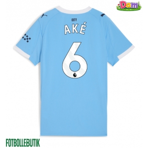 Manchester City Nathan Ake #6 Hemmatröja Kvinnor 2025-26 Kortärmad